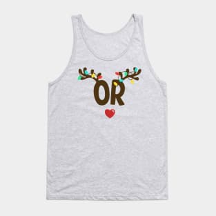 OR Nurse Christmas Tank Top